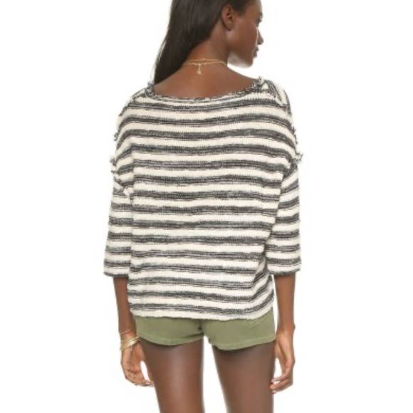 FREE PEOPLE Spells Trouble Stripe Pullover - Picture 3 of 12